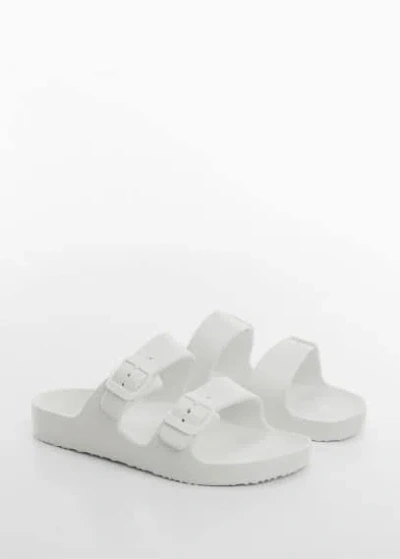 Mango Kids' Tong In Blanc