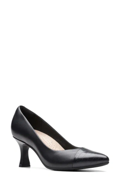 Clarks Women's Kataleyna Rose Mixed-media Comfort Pumps In Black