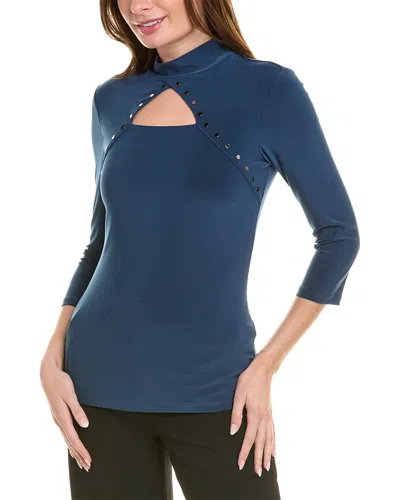 Joseph Ribkoff Top In Blue