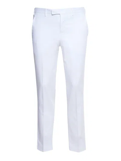Pt01 White Master Trousers In Multi