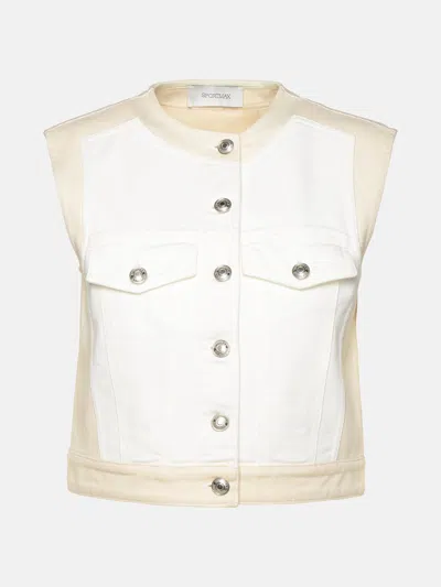 Sportmax Salita Top In White