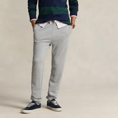 Polo Ralph Lauren Loopback Terry Sweatpant Man Pants Grey Size Xl Cotton