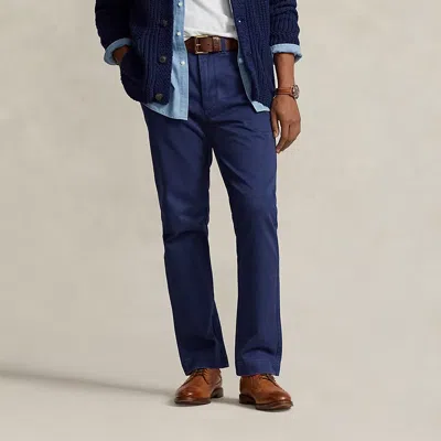Polo Ralph Lauren Salinger Straight Fit Chino Trousers In Newport Navy
