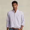 Polo Ralph Lauren Custom-fit Cotton-oxford Shirt In Purple