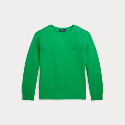 Polo Ralph Lauren Kids' Fleece Sweatshirt In Green