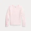 Polo Ralph Lauren Kids' Cotton Jersey Long-sleeve Tee In Pink