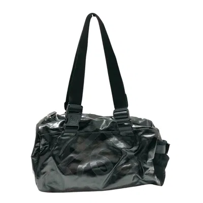Pre-owned Chanel Sport Line Black Canvas Travel Bag ()