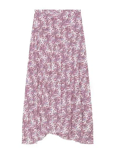 Isabel Marant Sakura Skirt In Purple