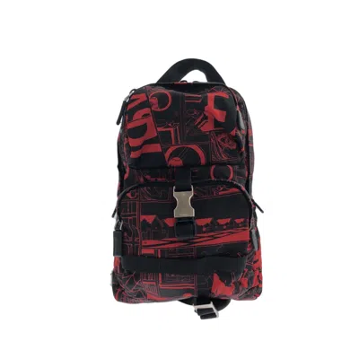 Prada Re-nylon Black Synthetic Backpack Bag ()