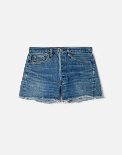 Marketplace 70s Levi's Selvedge 501 Shorts In Blue