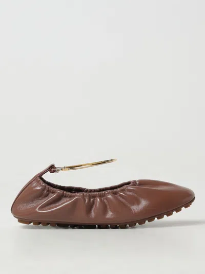 Fendi Ballet Pumps  Woman In Brown