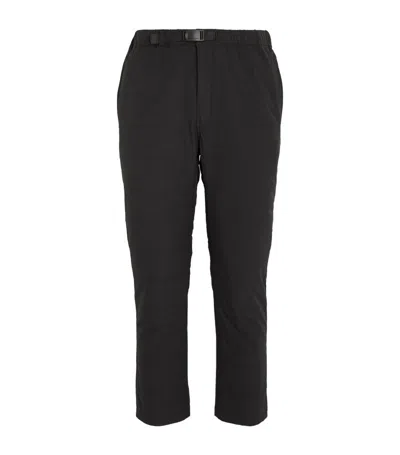 Snow Peak Padded Flexible Insulated Trousers In Black