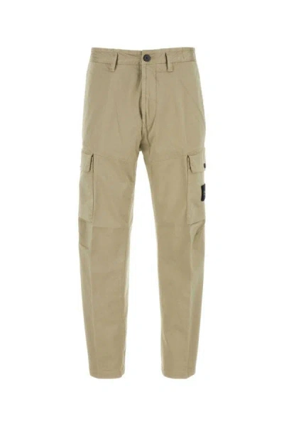 Stone Island Pants In Brown