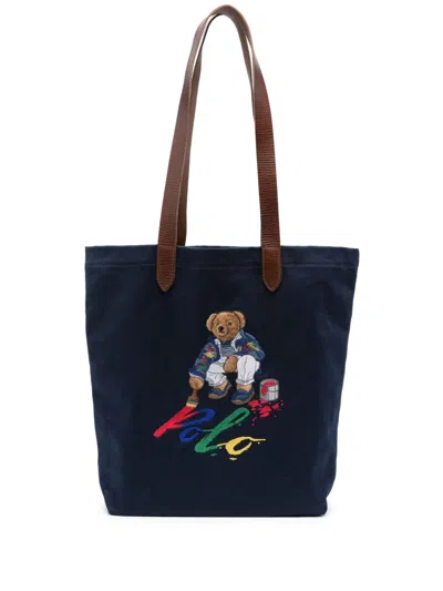 Polo Ralph Lauren Leather Tote Bag