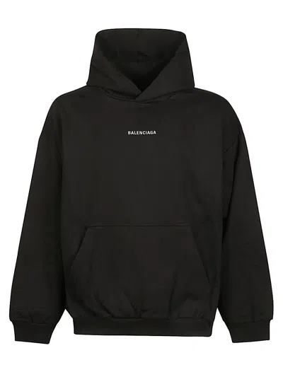 Balenciaga Sweatshirt With Logo In Black