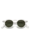 Oliver Peoples Op-13 Round-frame Sunglasses In G-15 Polar