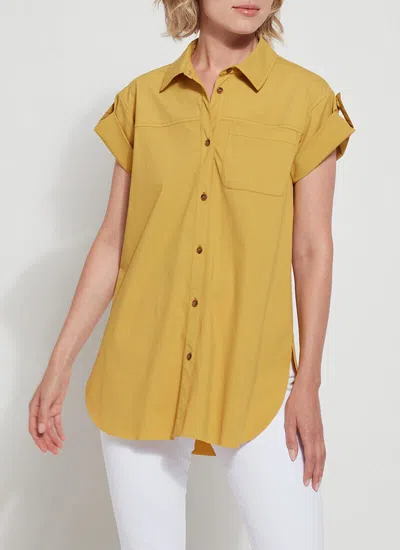 Lyssé Meadow Button Down In Multi