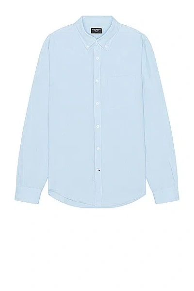 Club Monaco Slim Bd Blue Oxford Shirt