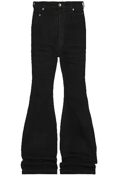 Rick Owens Drkshdw Bolans Bootcut Jeans In Black