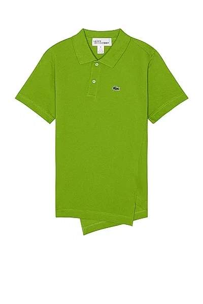 Comme Des Garçons Shirt Polo Shirt Comme Des Garcons Shirt X Lacoste Men Color Green