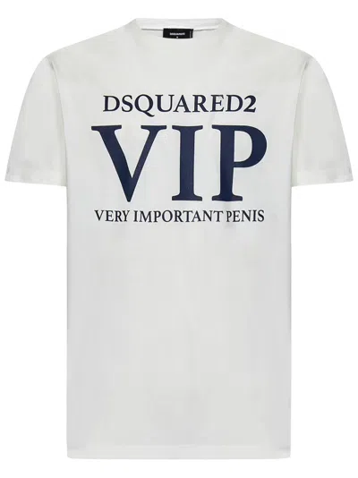 Dsquared2 T-shirt  In Bianco