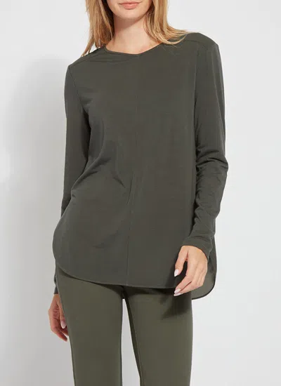 Lyssé Festival Mixed Media Top In Multi