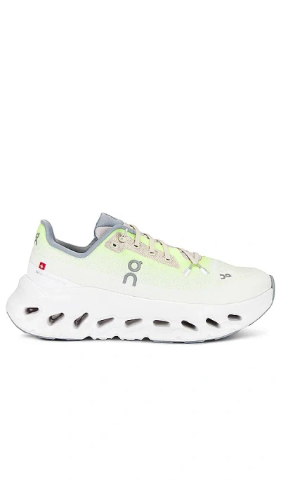 On Cloudtilt Sneakers Lime Ivory