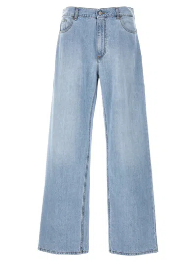 Alyx Wide Leg With Buckle Jeans In Azul Claro