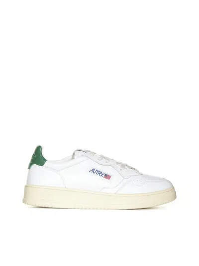 Autry Sneakers In Wht/green