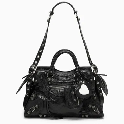 Balenciaga Neo Cagole City Bag In Black