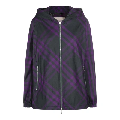 Burberry Jackets In Vine Ip Check