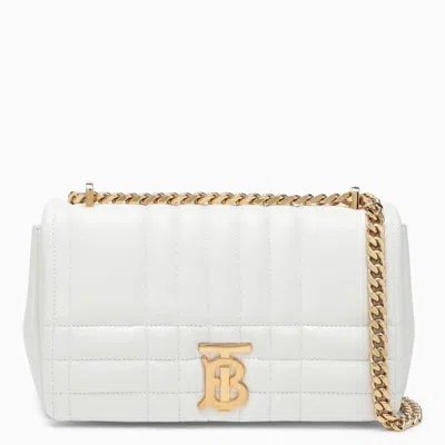 Burberry Small Lola Shoulder Bag In White