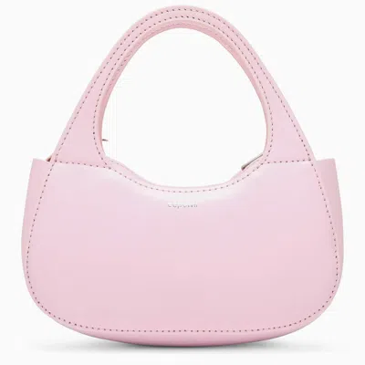Coperni Micro Baguette Swipe Bag In Pink