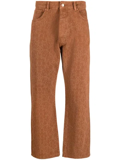 Drôle De Monsieur Le Jeans Fai¨ence Clothing In Brown