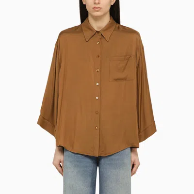 Federica Tosi Shirt In Brown