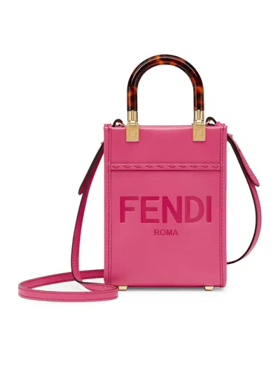 Fendi Shoulder Bags In Pink & Purple