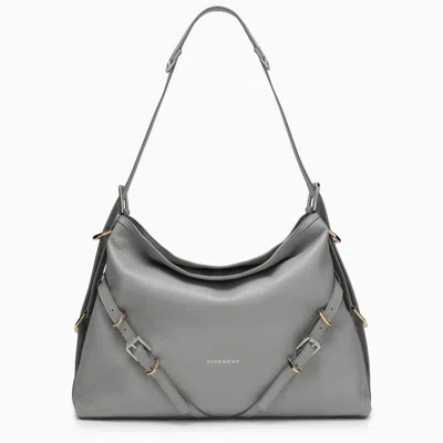 Givenchy Medium Voyou Bag In Light In Grey