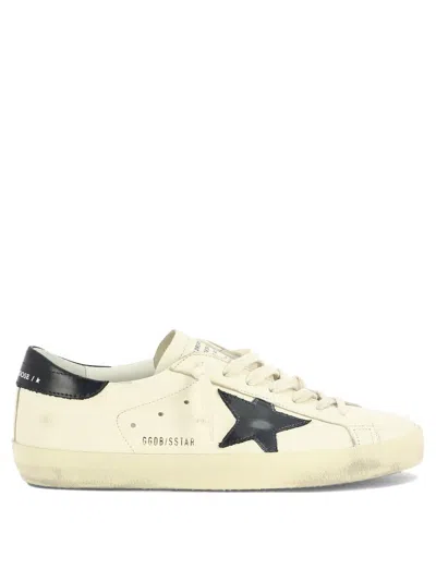 Golden Goose "super-star" Leather Sneakers In White
