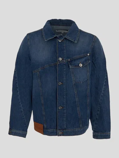 Jw Anderson Jackets In Clear Blue