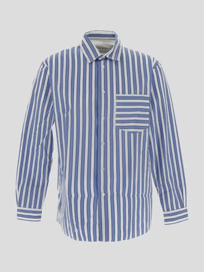 Jw Anderson Shirts In Bluewhite