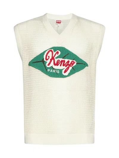 Kenzo Sweater In Beige