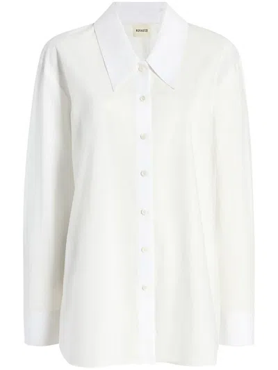 Khaite Shirts In White