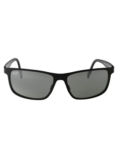 Maui Jim Sunglasses In 02 Satin Black