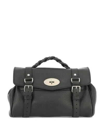 Mulberry "alexa" Handbag In Black