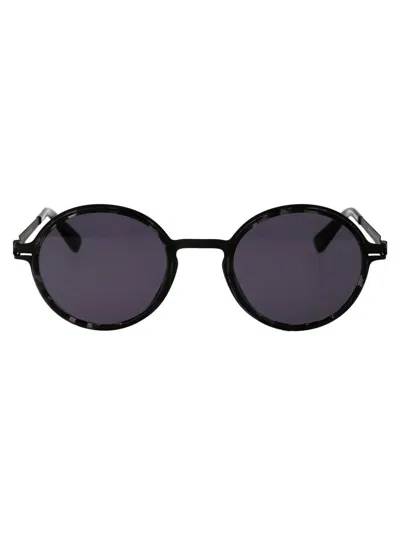 Mykita Sunglasses In 876 A50-black/black Havana Coolgrey Solid