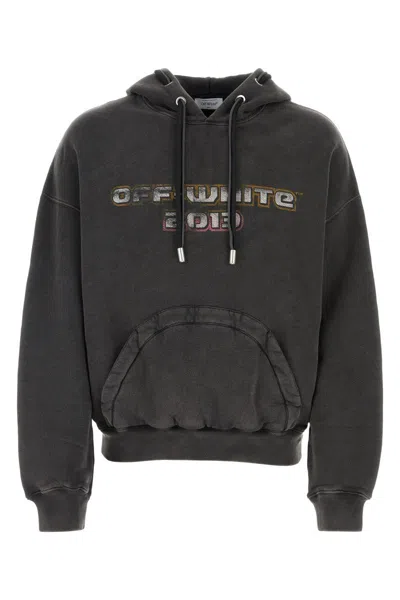 Off-white Off White Sweatshirts In Blackmult