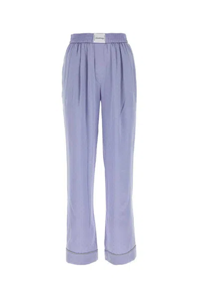 Alexander Wang T T By Alexander Wang Pants In Blue