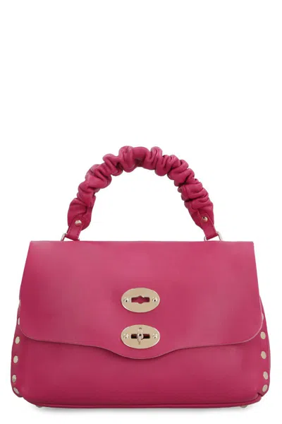 Zanellato Postina S Leather Handbag In Pink