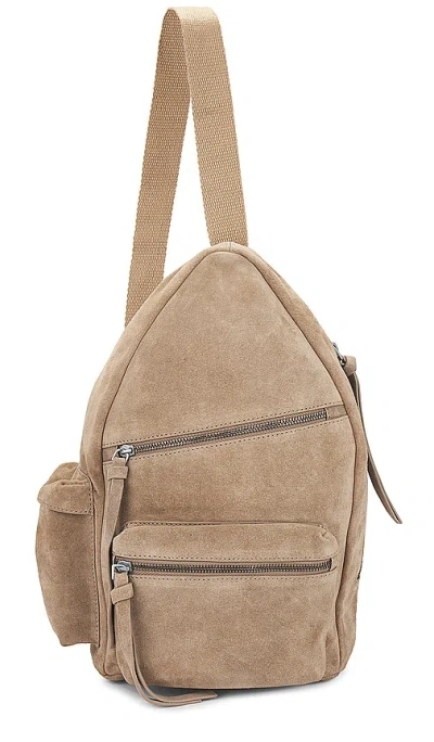 Free People Oxford Suede Sling In Tan