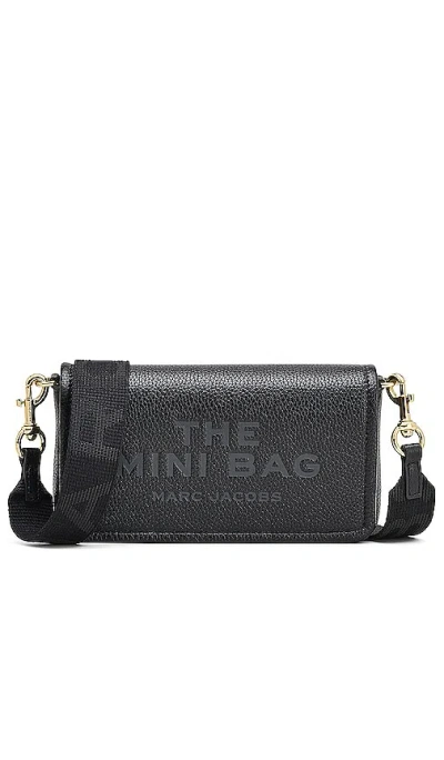 Marc Jacobs The Leather Mini Bag In Black